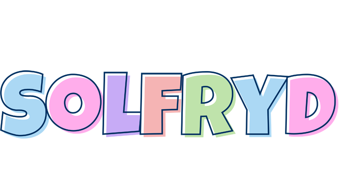Solfryd pastel logo