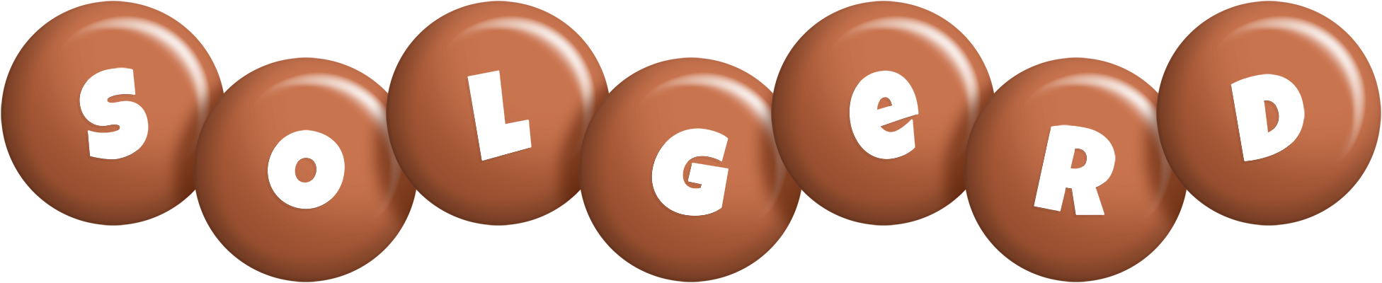 Solgerd candy-brown logo