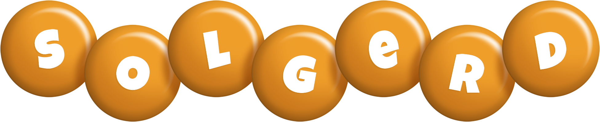 Solgerd candy-orange logo