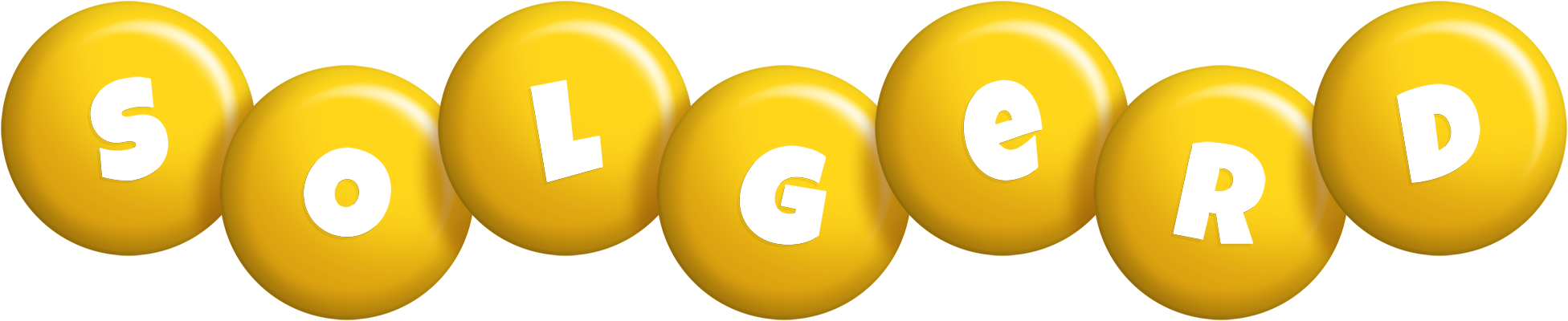 Solgerd candy-yellow logo