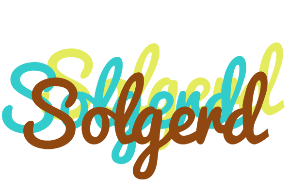Solgerd cupcake logo