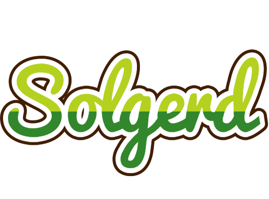Solgerd golfing logo