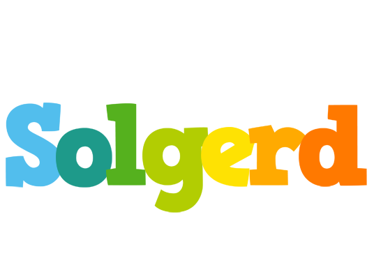 Solgerd rainbows logo