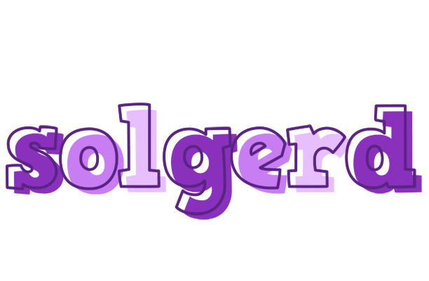 Solgerd sensual logo