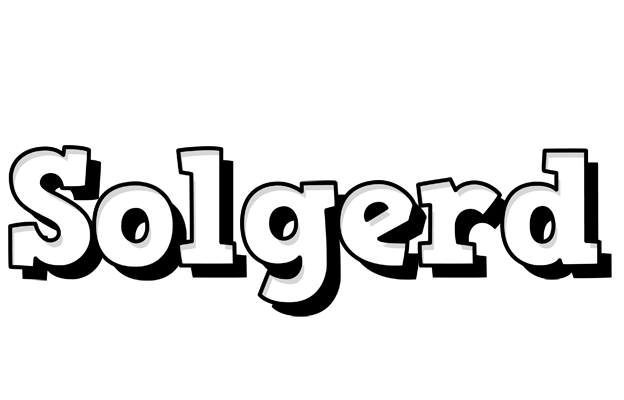 Solgerd snowing logo