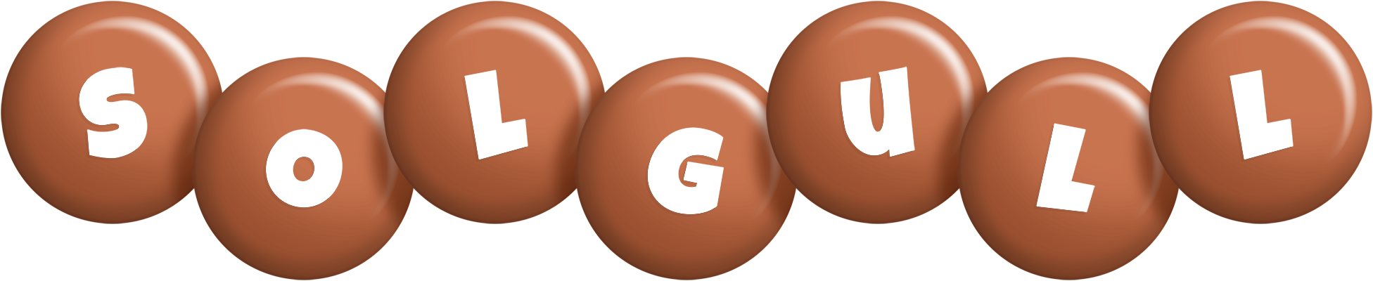 Solgull candy-brown logo