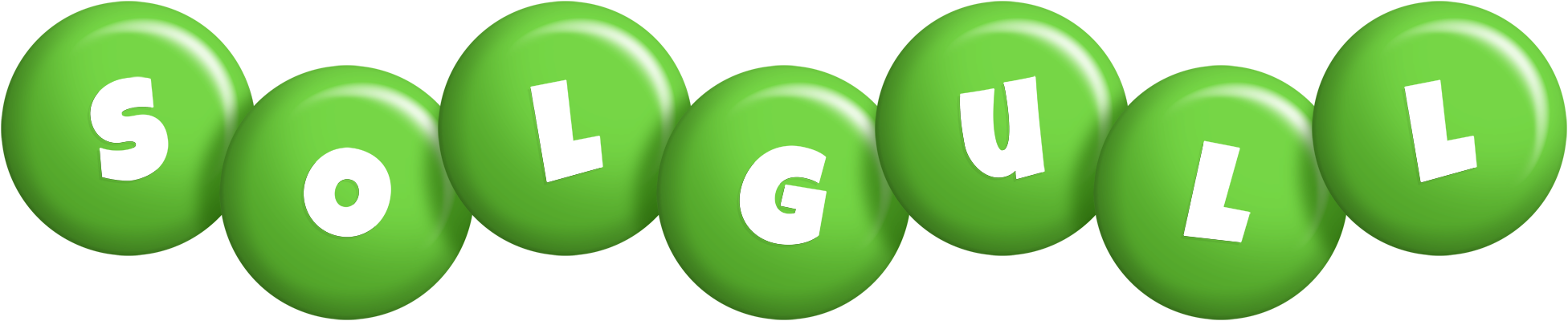Solgull candy-green logo