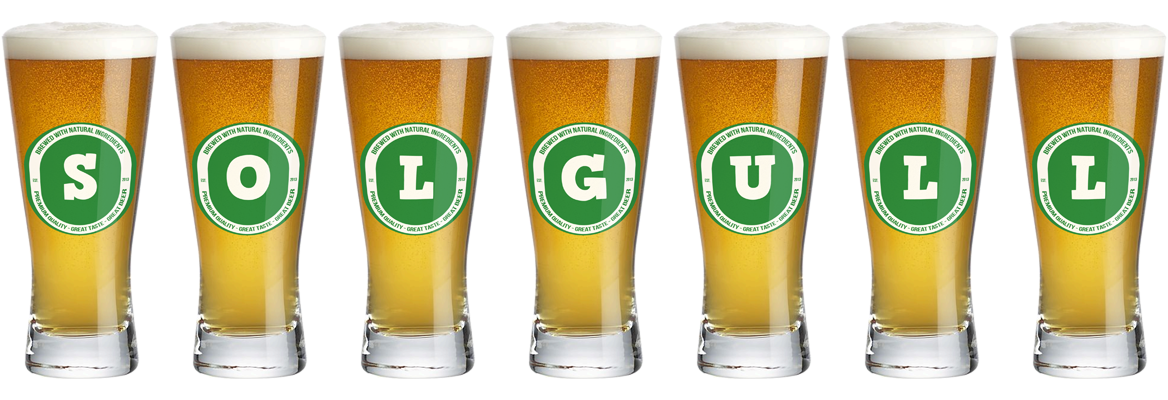 Solgull lager logo