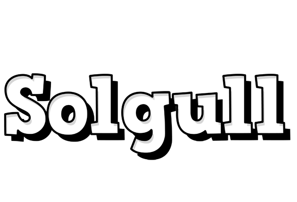 Solgull snowing logo