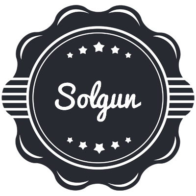 Solgun badge logo