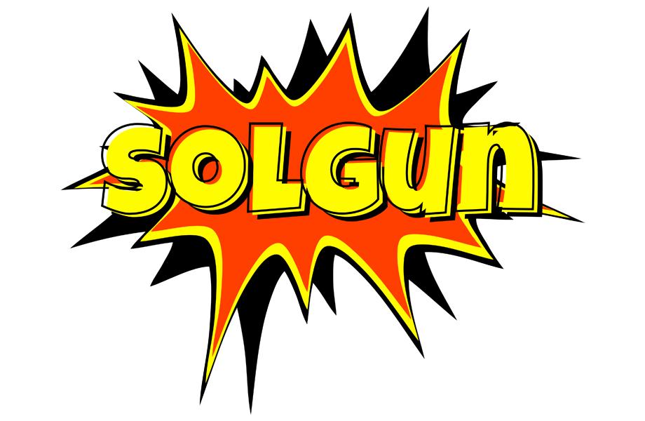Solgun bazinga logo