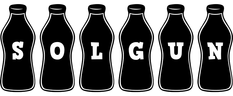Solgun bottle logo