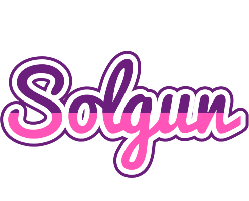 Solgun cheerful logo