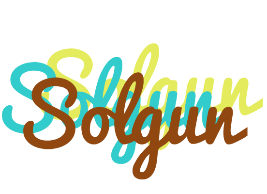 Solgun cupcake logo