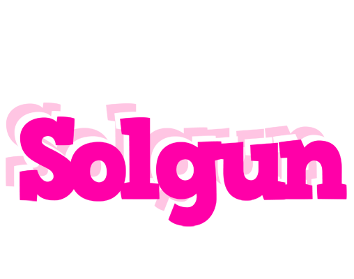 Solgun dancing logo