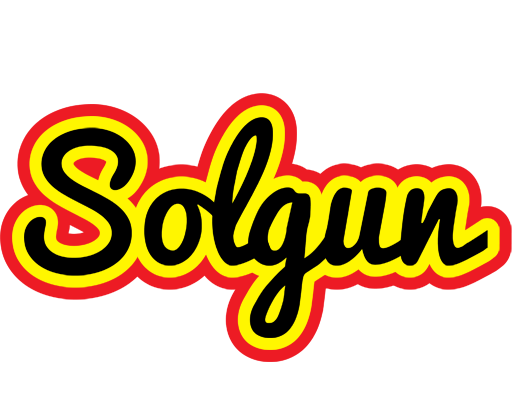 Solgun flaming logo