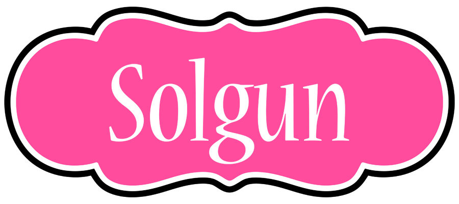 Solgun invitation logo
