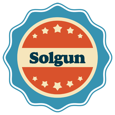Solgun labels logo