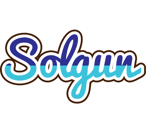 Solgun raining logo