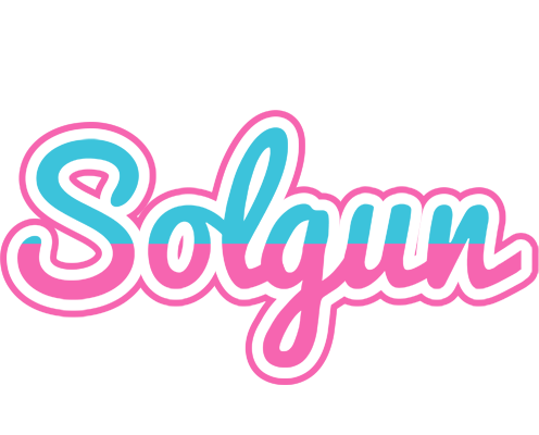 Solgun woman logo