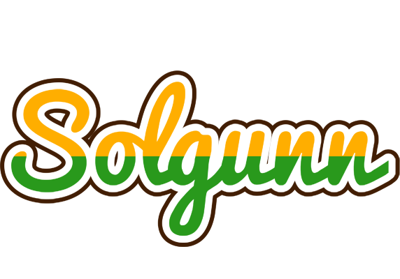 Solgunn banana logo