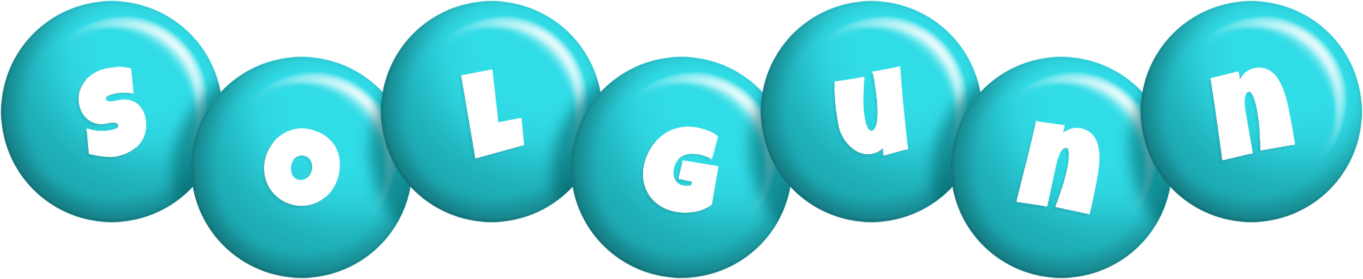 Solgunn candy-azur logo