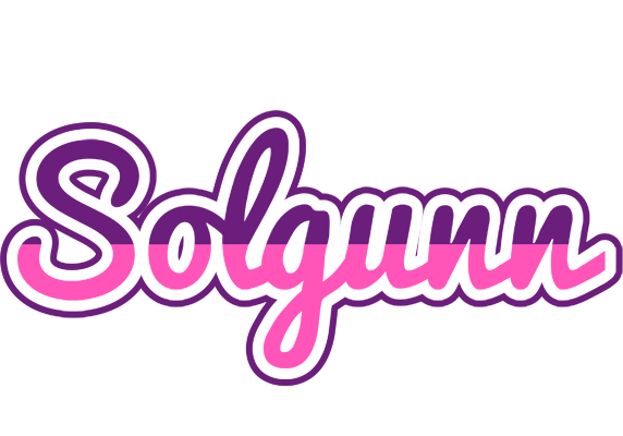 Solgunn cheerful logo