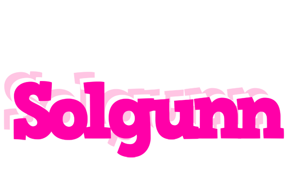 Solgunn dancing logo