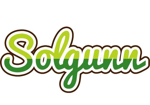 Solgunn golfing logo