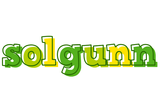 Solgunn juice logo