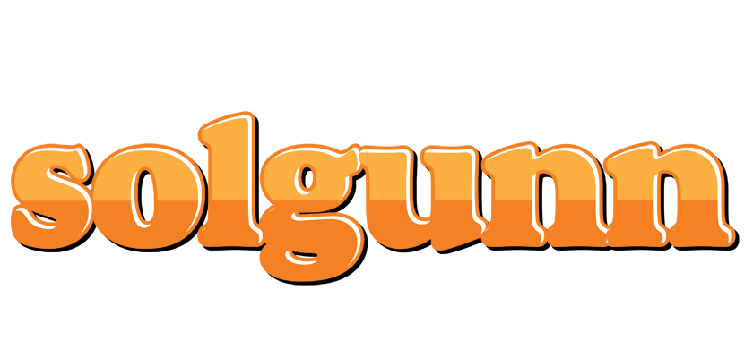 Solgunn orange logo
