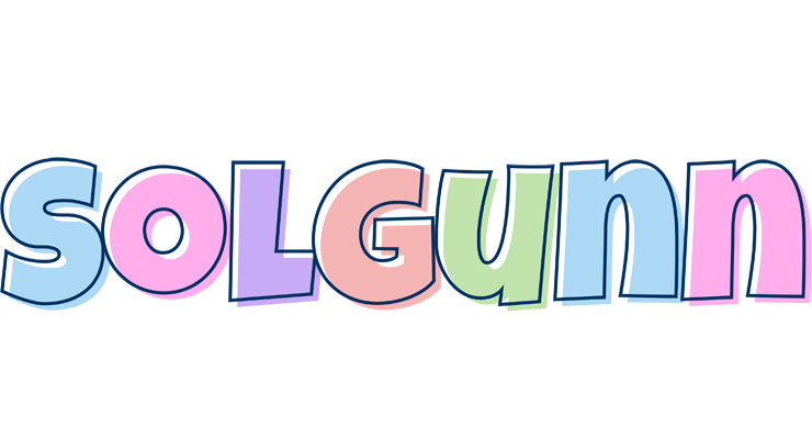 Solgunn pastel logo