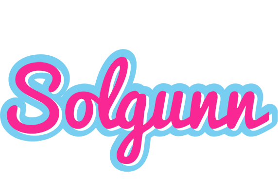 Solgunn popstar logo