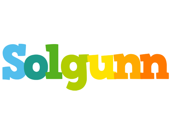 Solgunn rainbows logo