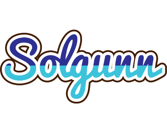 Solgunn raining logo