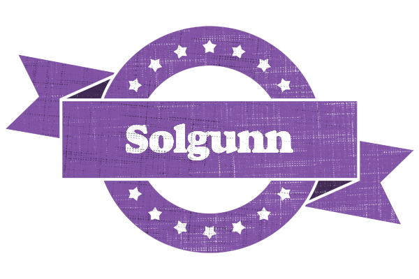 Solgunn royal logo