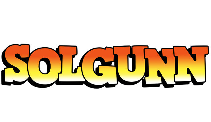 Solgunn sunset logo