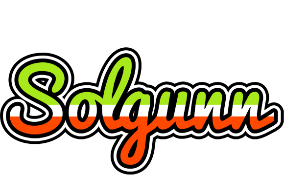 Solgunn superfun logo