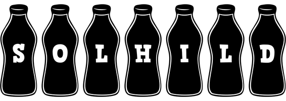 Solhild bottle logo