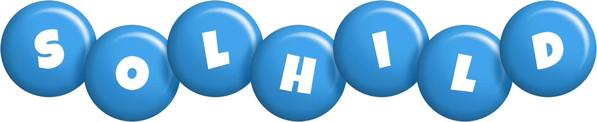 Solhild candy-blue logo