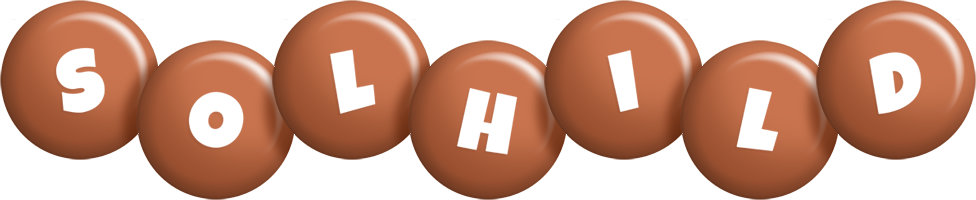 Solhild candy-brown logo