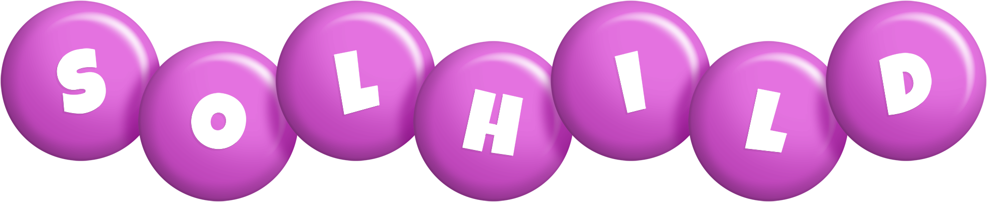 Solhild candy-purple logo