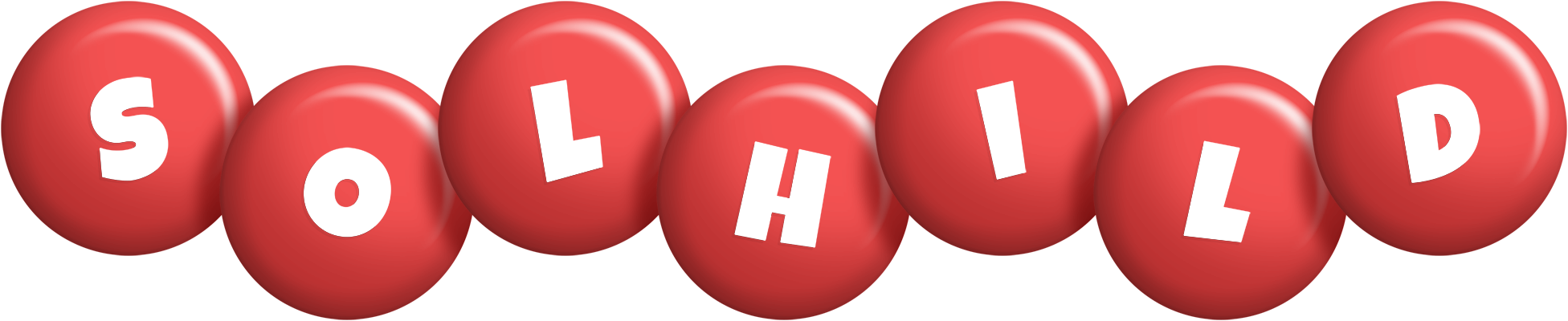 Solhild candy-red logo