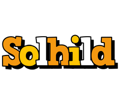 Solhild cartoon logo