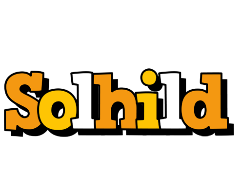 Solhild cartoon logo