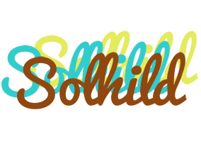 Solhild cupcake logo