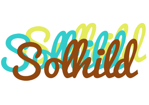 Solhild cupcake logo