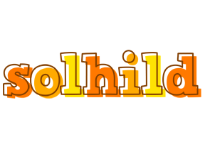 Solhild desert logo