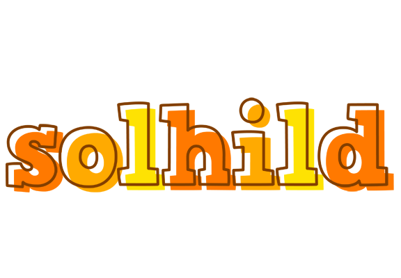 Solhild desert logo