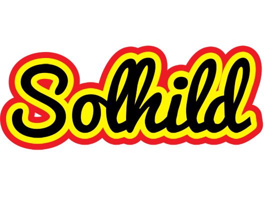 Solhild flaming logo